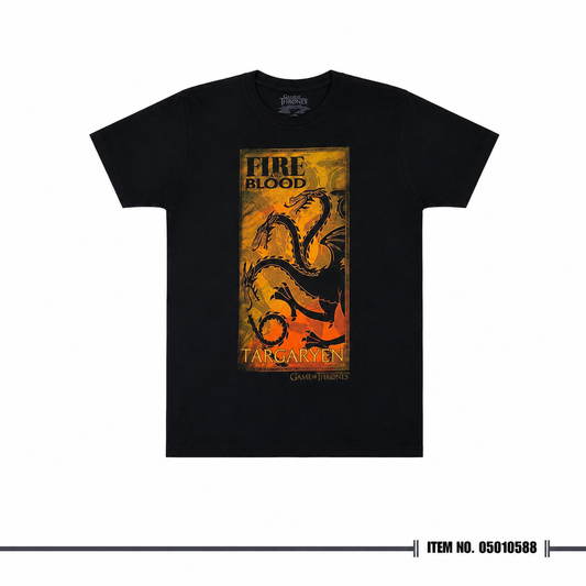 Game of Thrones Targaryen Fire and Blood T-shirt