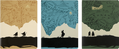 Moleskine The Lord of the Rings Cahier Journals, Set of 3, XL, Ruled