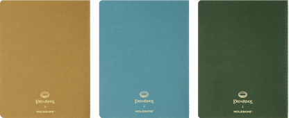 Moleskine The Lord of the Rings Cahier Journals, Set of 3, XL, Ruled
