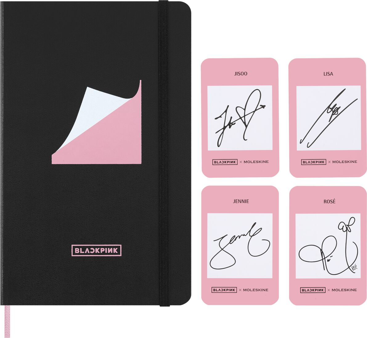 Moleskine x BLACKPINK Notebook, Large, Ruled