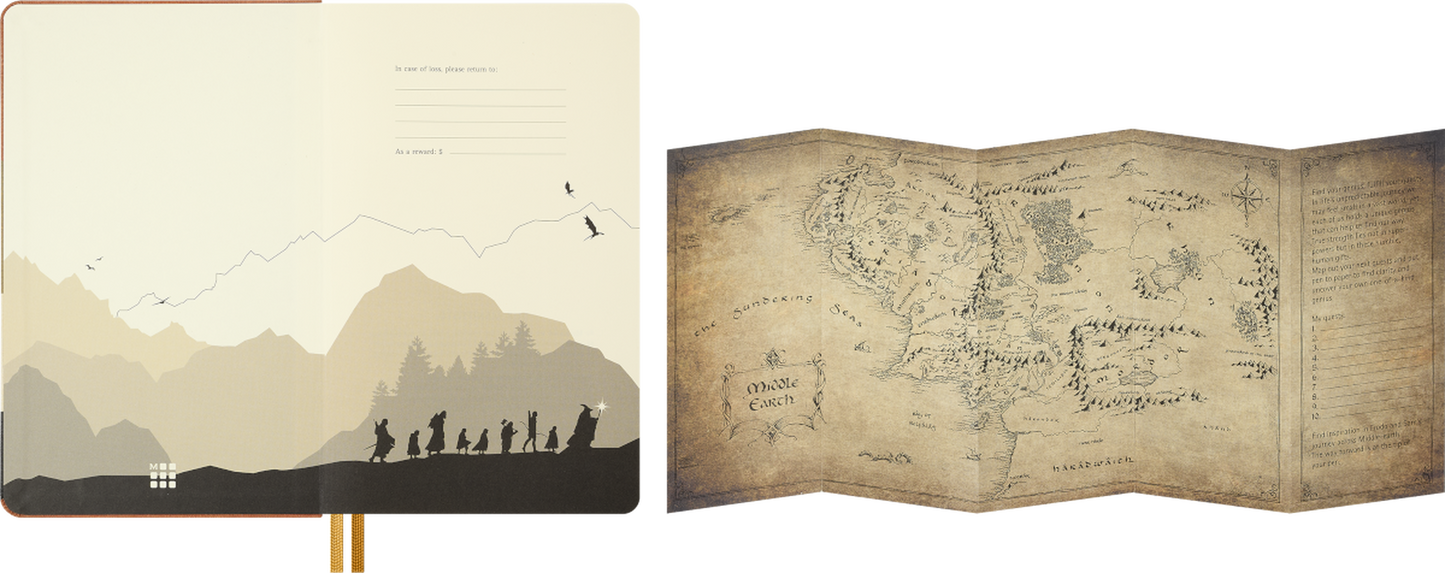 Moleskine The Lord of the Rings Frodo and Sam Notebook