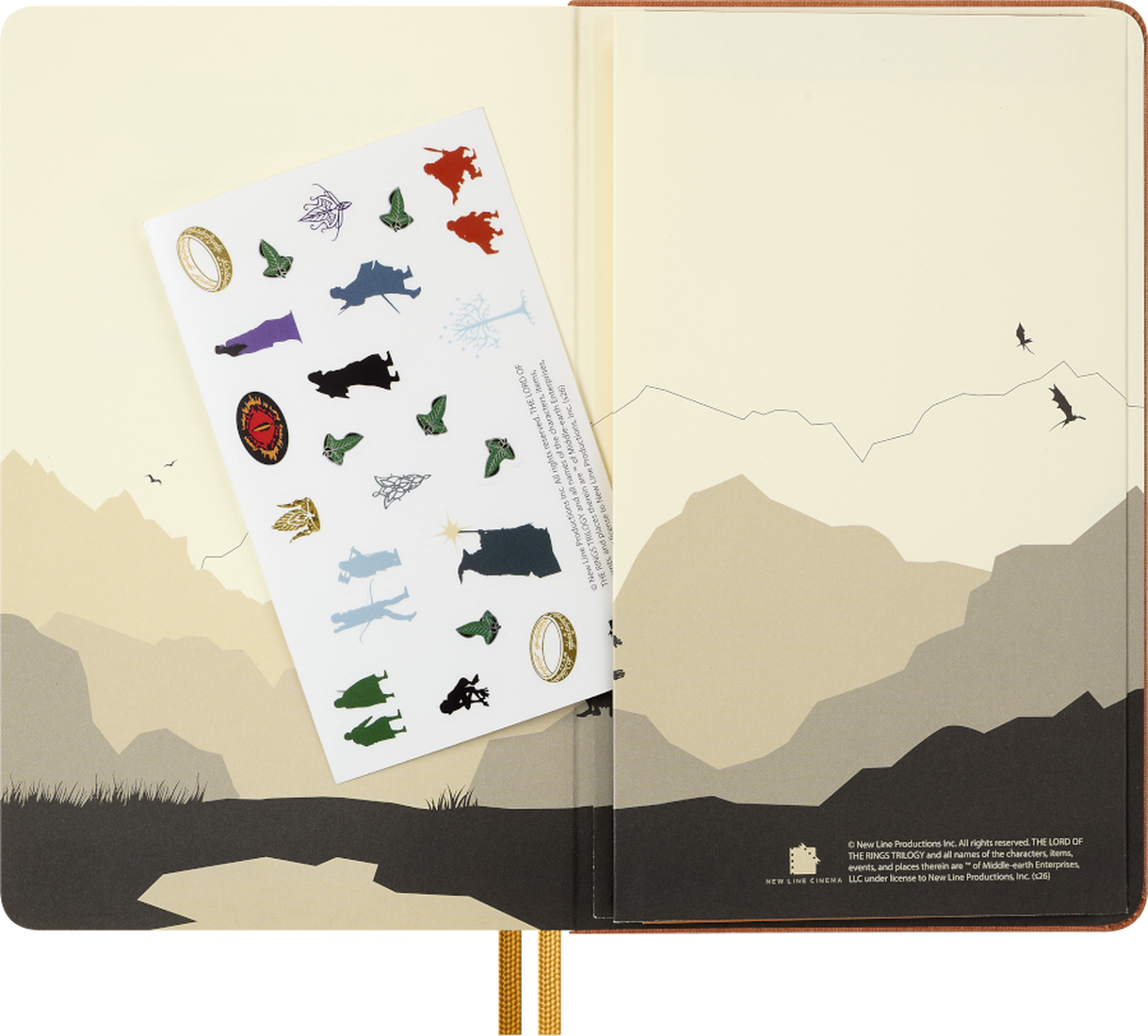 Moleskine The Lord of the Rings Frodo and Sam Notebook