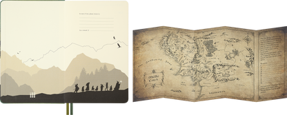 Moleskine The Lord of the Rings Planner 2027 Daily, Hard Cover, 12-Month, Large