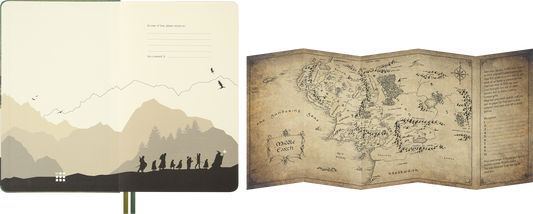 Moleskine The Lord of the Rings Planner 2027 Daily, Hard Cover, 12-Month, Large