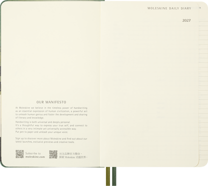 Moleskine The Lord of the Rings Planner 2027 Daily, Hard Cover, 12-Month, Large