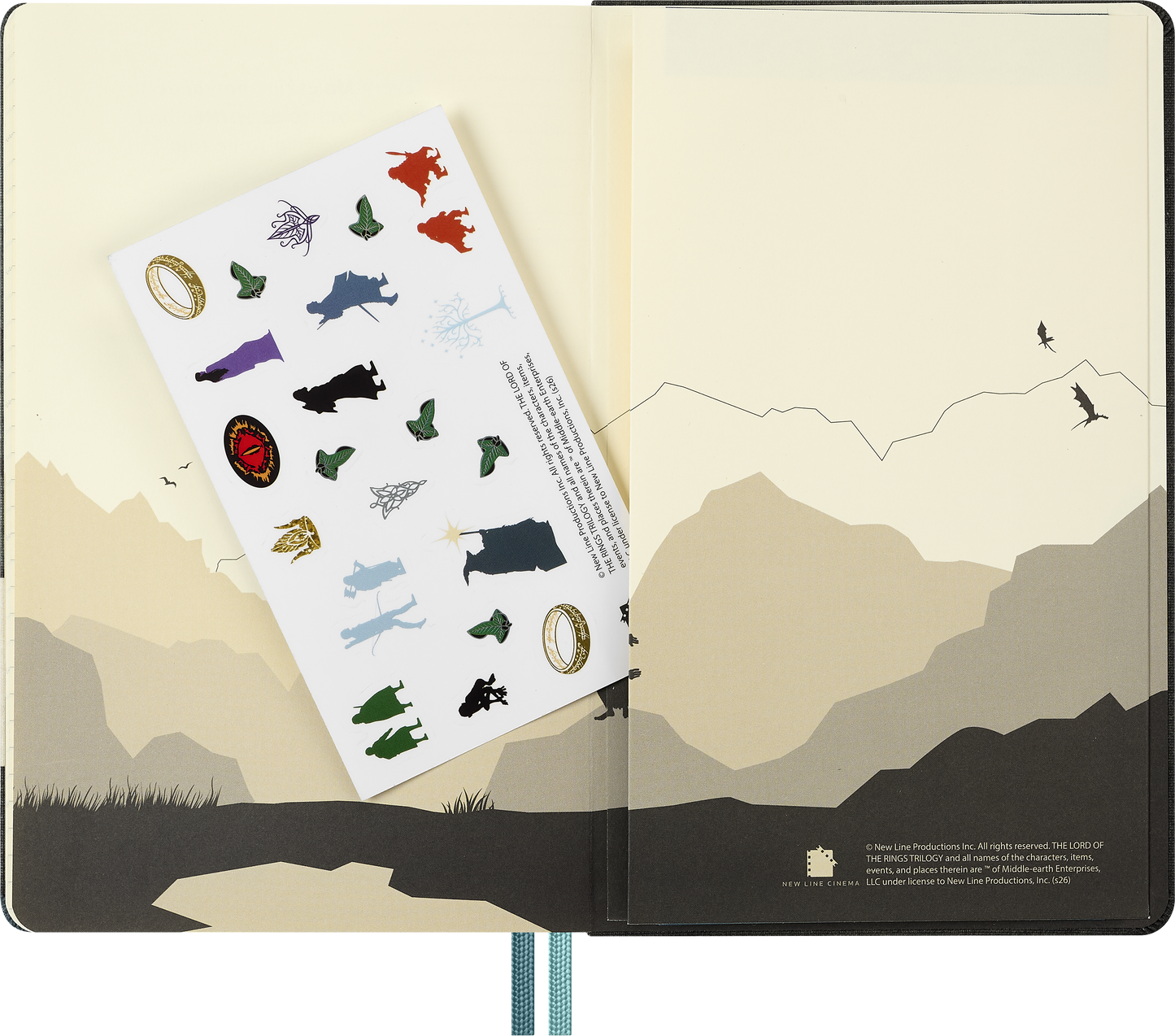 Moleskine The Lord of the Rings Planner 2027 Weekly, Hard Cover, 12-Month, Large