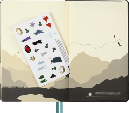Moleskine The Lord of the Rings Planner 2027 Weekly, Hard Cover, 12-Month, Large