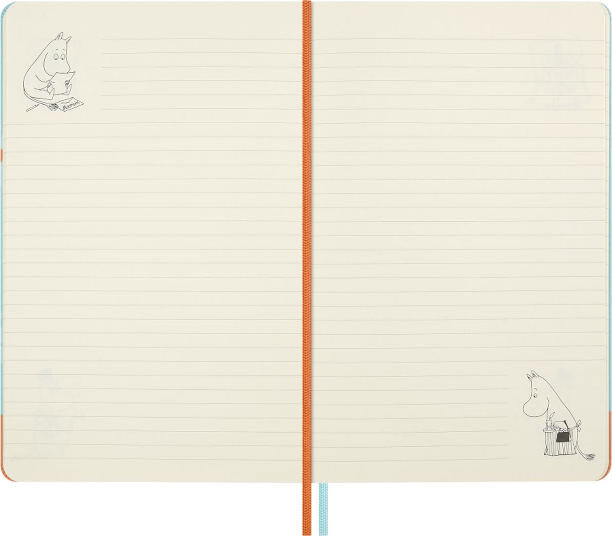 Moleskine Moomin Notebook - Light Blue