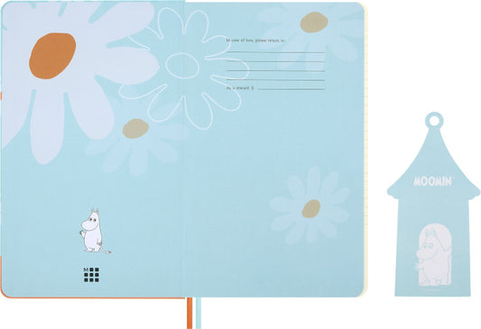 Moleskine Moomin Notebook - Light Blue