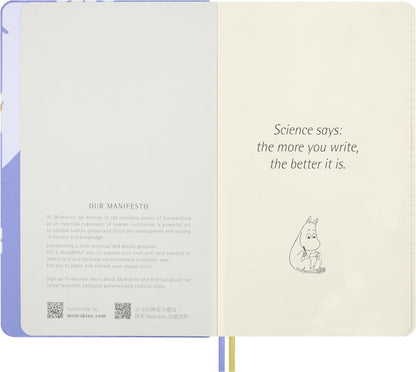 Moleskine Moomin Notebook - Light Purple