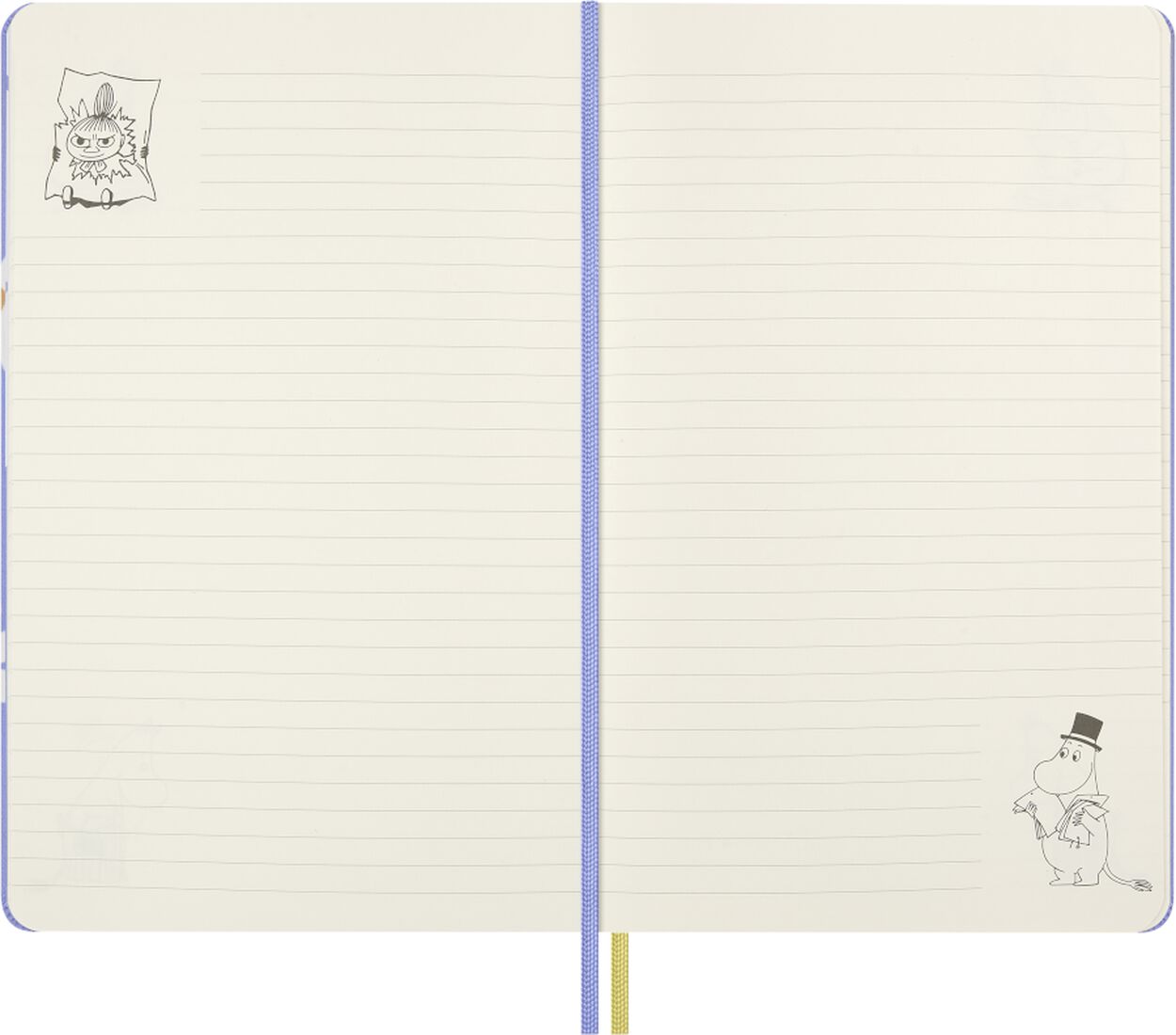 Moleskine Moomin Notebook - Light Purple