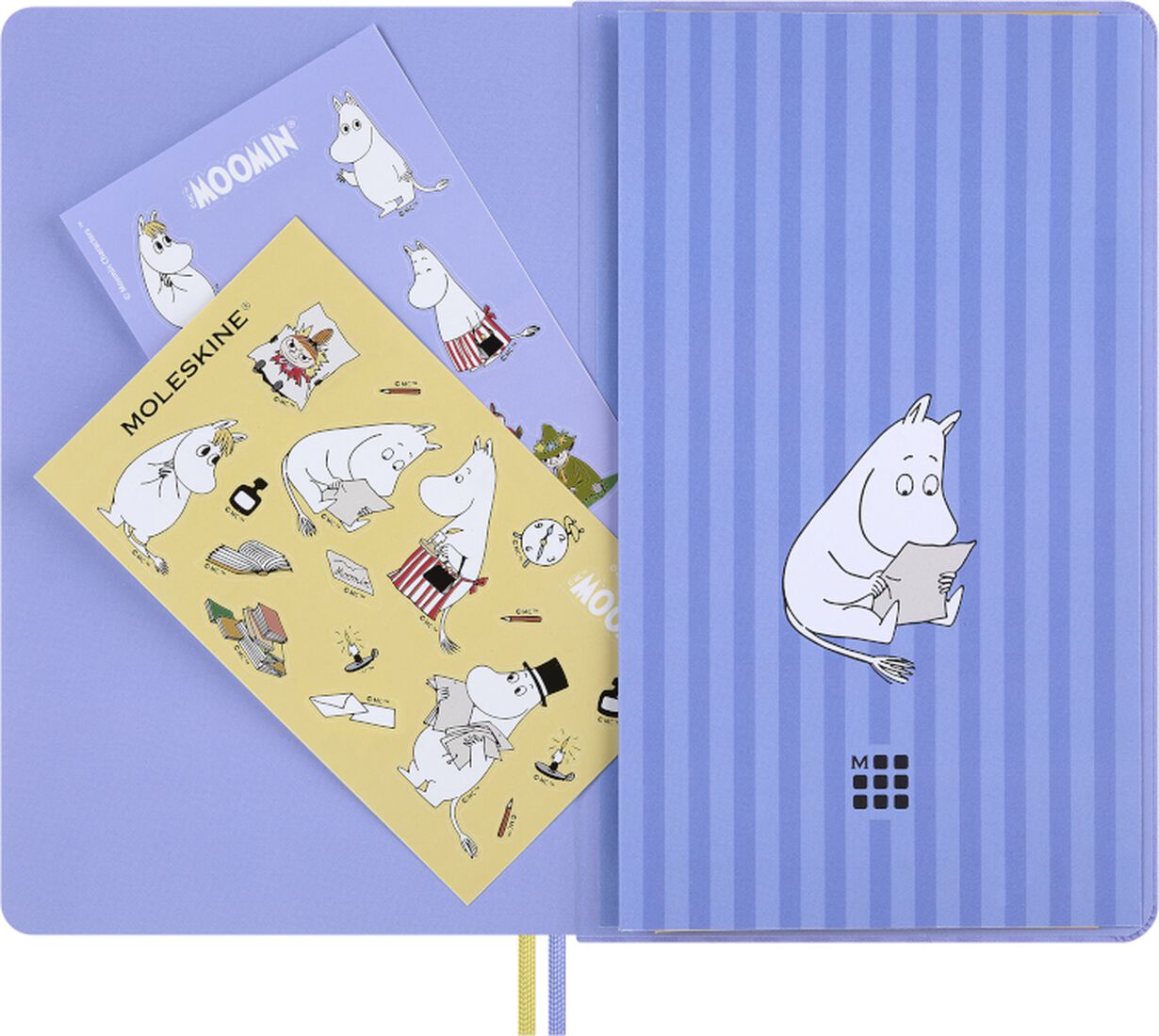 Moleskine Moomin Notebook - Light Purple