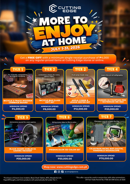 🏡 More to Enjoy at Home (Tiered Promo)