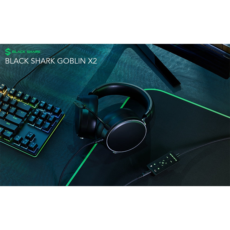 [🌞 Hello Summer Sale! 🏖️ ] Black Shark Goblin X2 Gaming Headset Black