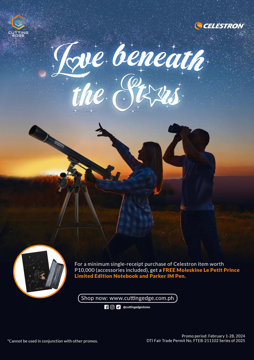 Love beneath the Stars (Celestron Promo)