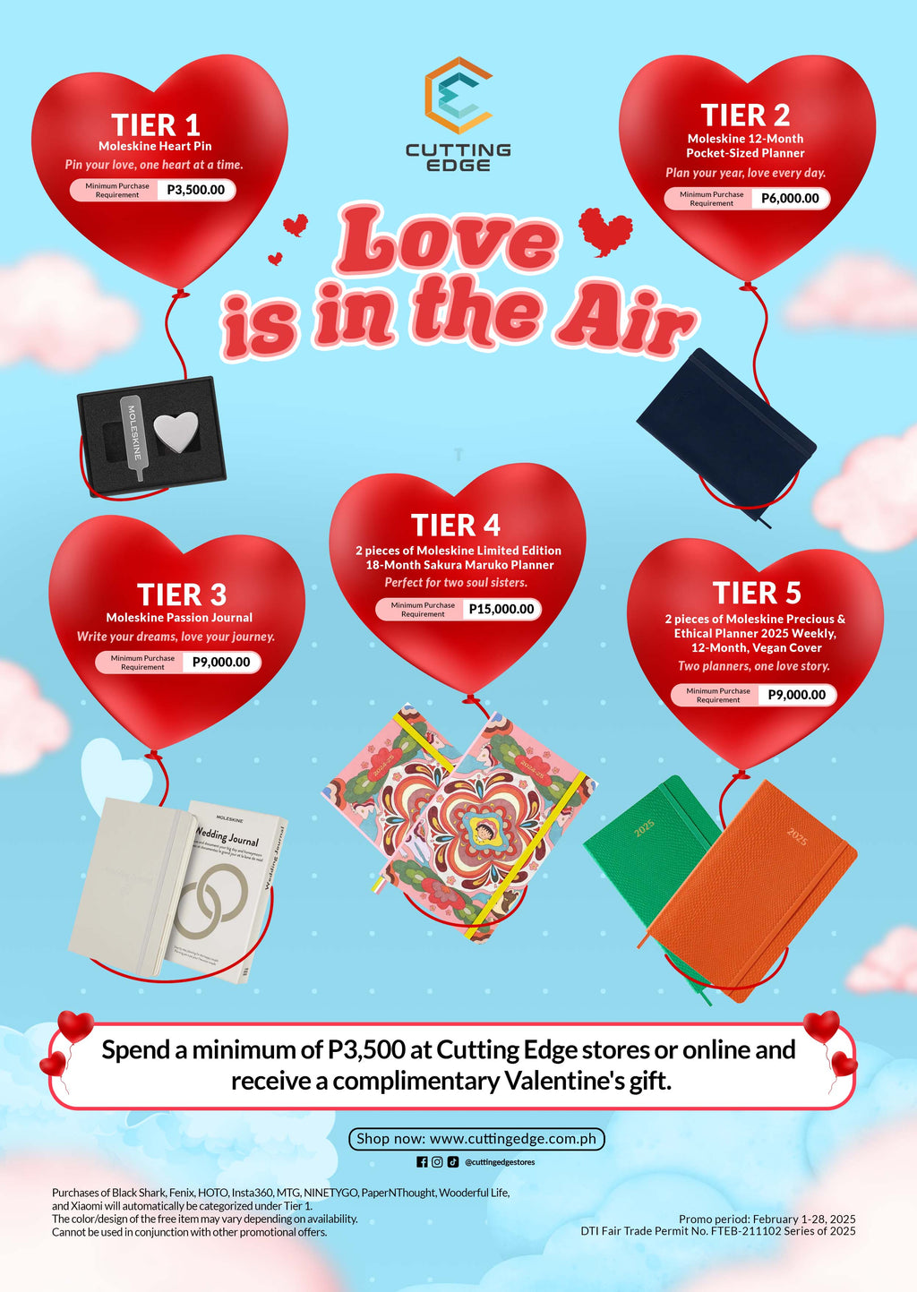 Love is in the Air (Tiered Promo)