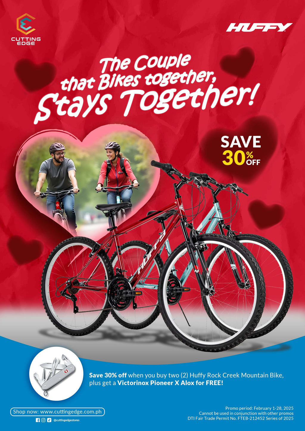 The Couple that Bikes Together, Stays Together! (Huffy Promo)