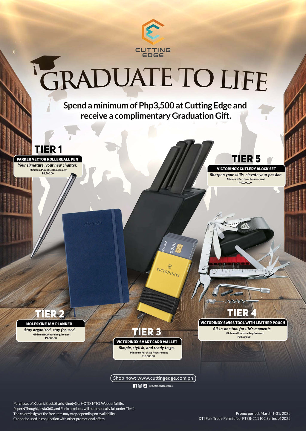 Graduate to Life (Tiered Promo)