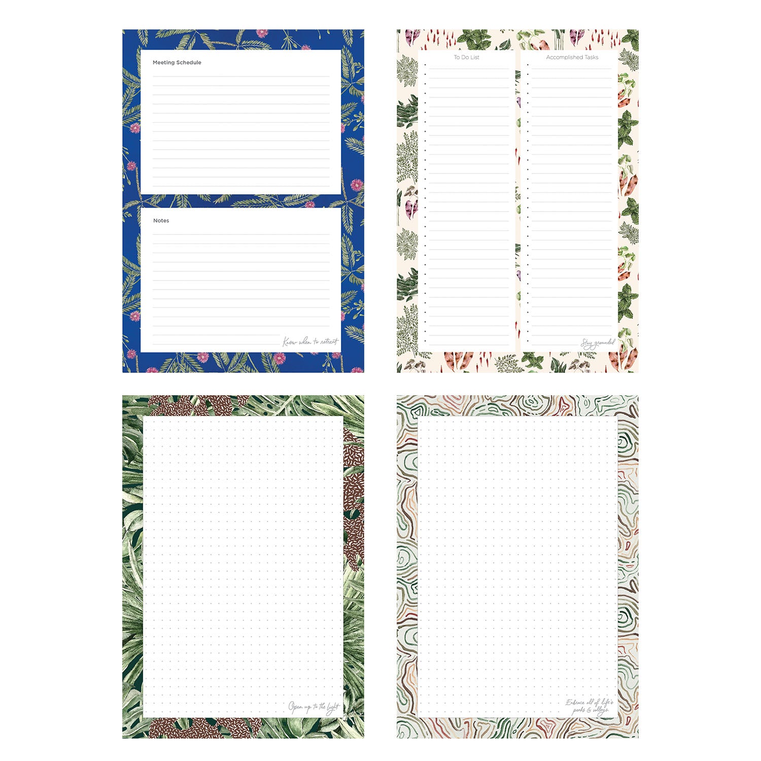 Renewed by Nature A5 Notepad 48 Leaves