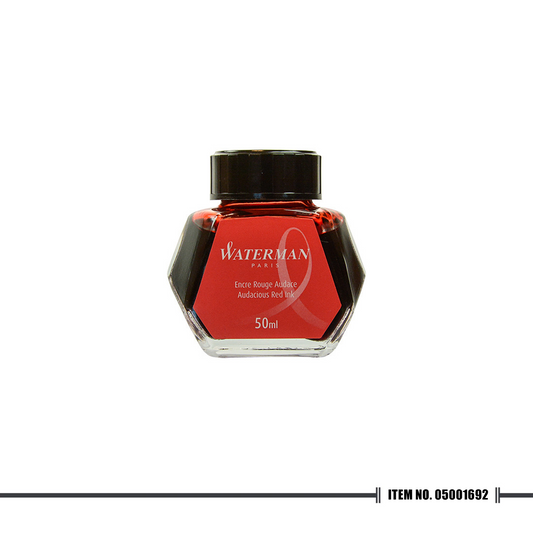 Waterman Ink Bottle - Audacious Red