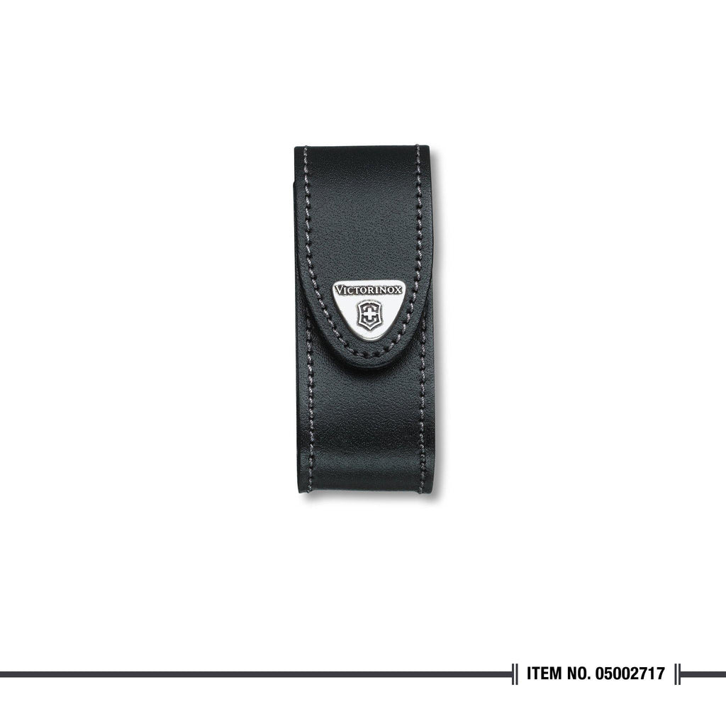 4.0520.3 Victorinox Leather Belt Pouch Black - Cutting Edge Online Store