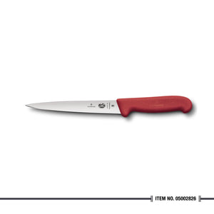 5.3701.18 HACCP Filleting Knife Red 18cm Flexible - Cutting Edge Online Store