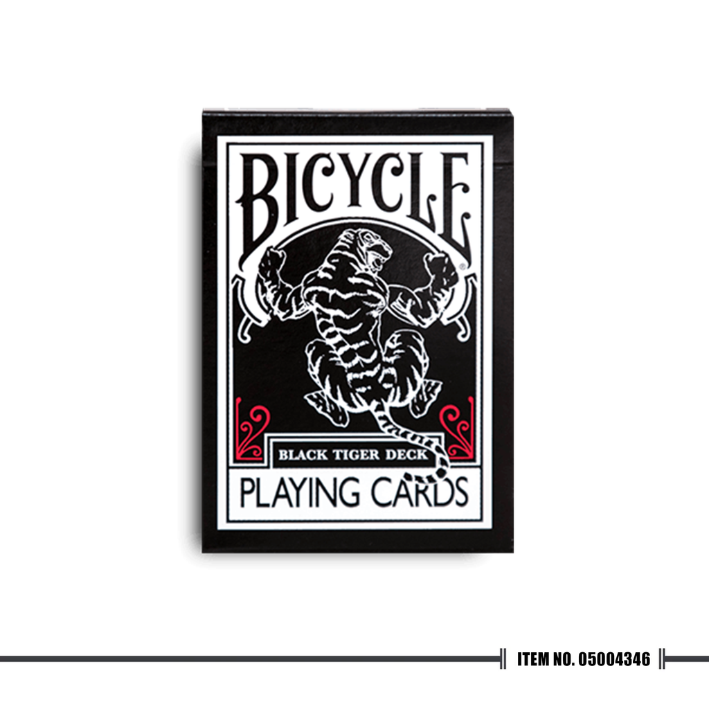 Black Tiger Deck-Red PIPS - Cutting Edge Online Store