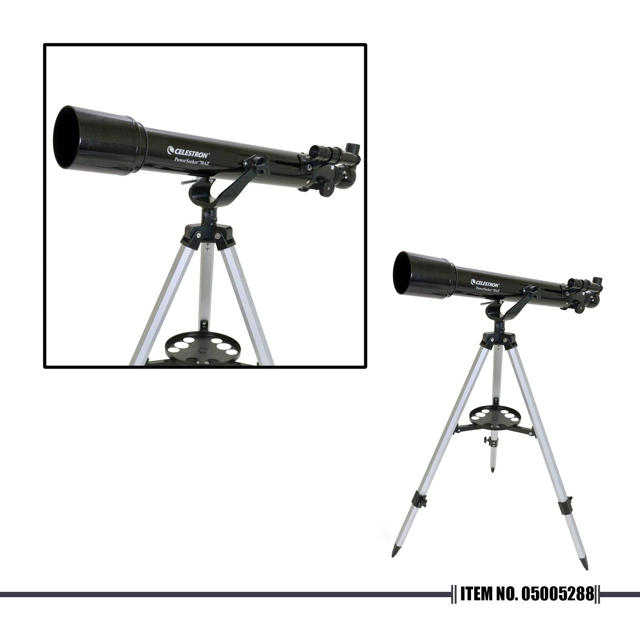 21036 Celestron Telescope Powerseeker 70AZ – Cutting Edge Online Store
