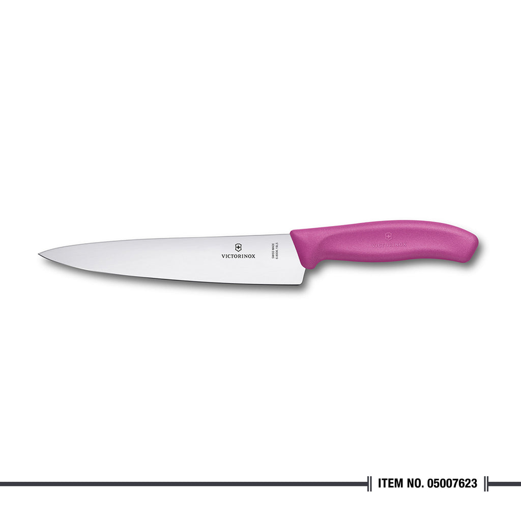 6.8006.19L5B Carving Knife Fibrox Pink 19cm Blister