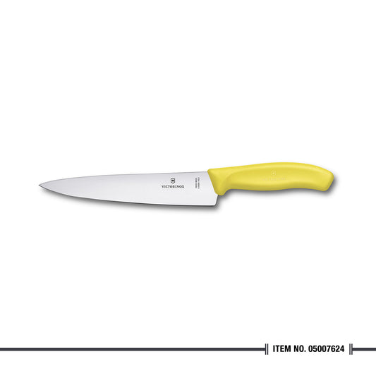 6.8006.19L8B Carving Knife Yellow 19cm Blister
