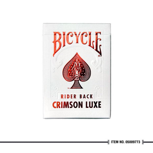 BICYCLE® METALLUXE™ CRIMSON LUXE PLAYING CARDS