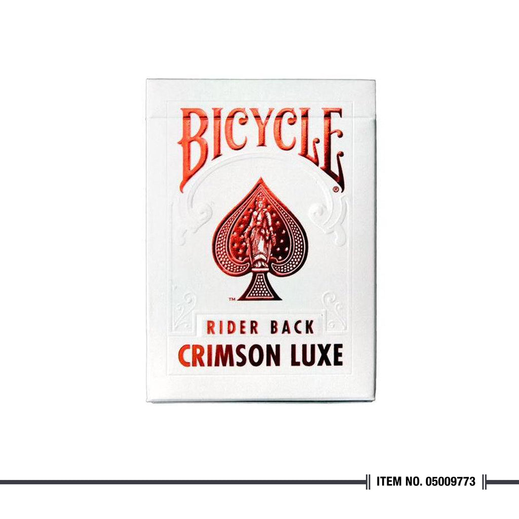 BICYCLE® METALLUXE™ CRIMSON LUXE PLAYING CARDS