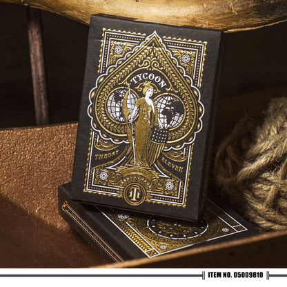 Theory 11 Black Tycoon Playing Cards Black Edition
