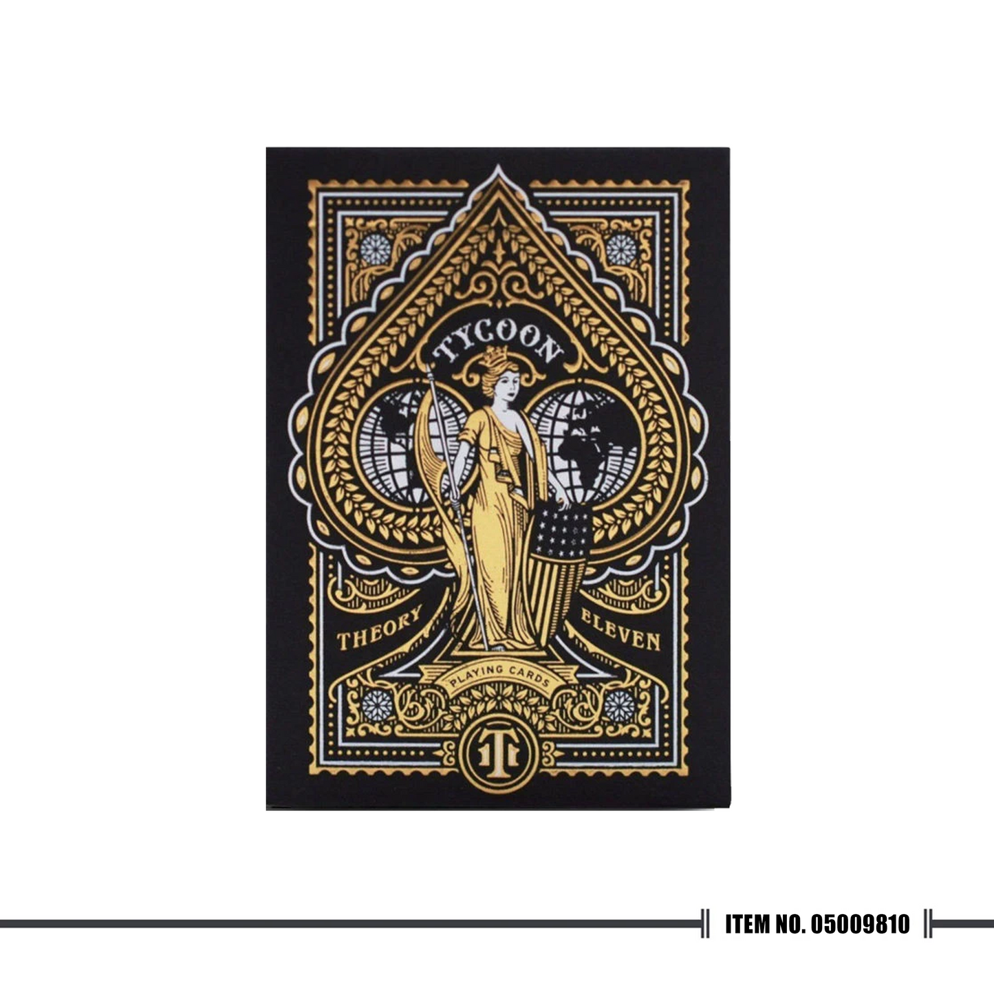 Theory 11 Black Tycoon Playing Cards Black Edition