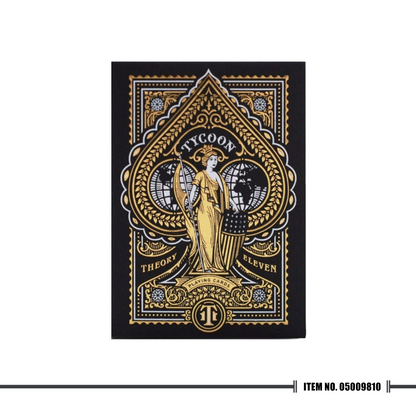 Theory 11 Black Tycoon Playing Cards Black Edition