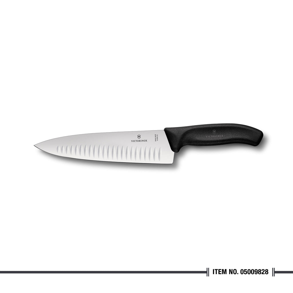 6.8083.20B SwissClassic Carving Knife Large Fluted Edge 20cm
