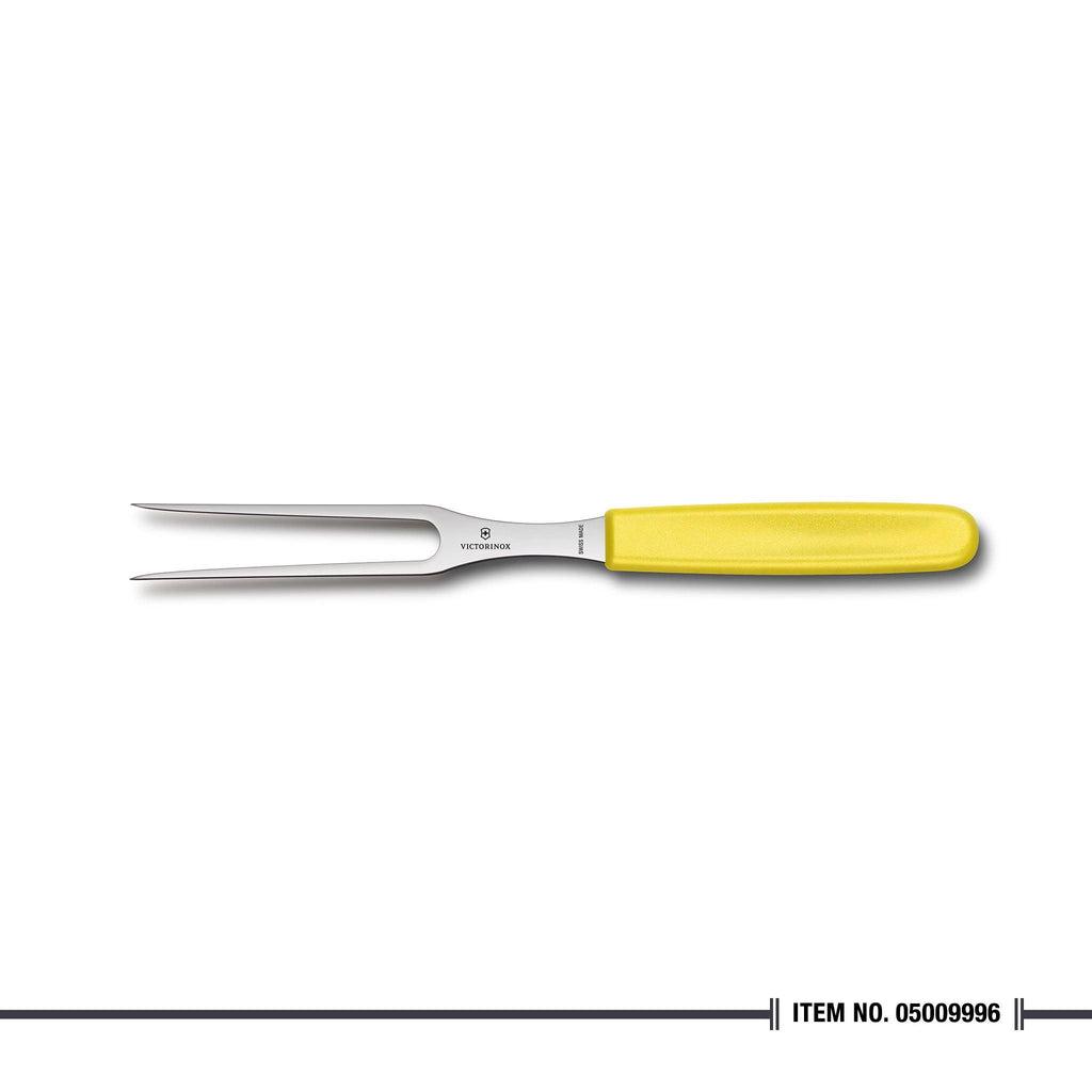 5.2106.15L8B Carving Fork Flat Yellow 15cm - Cutting Edge Online Store