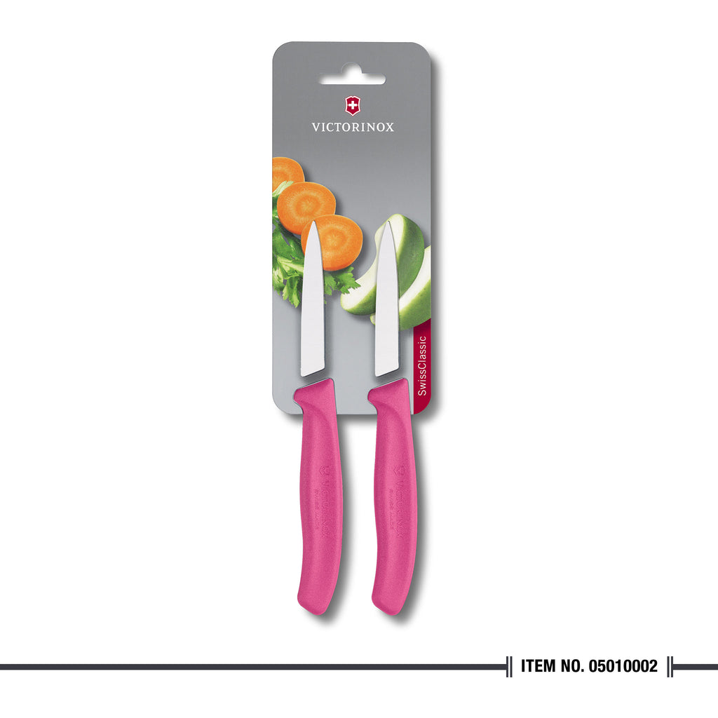[Victorinox Cutlery Upgrade] 6.7606.L115B Paring Knife SwissClassic Pink 2pc.