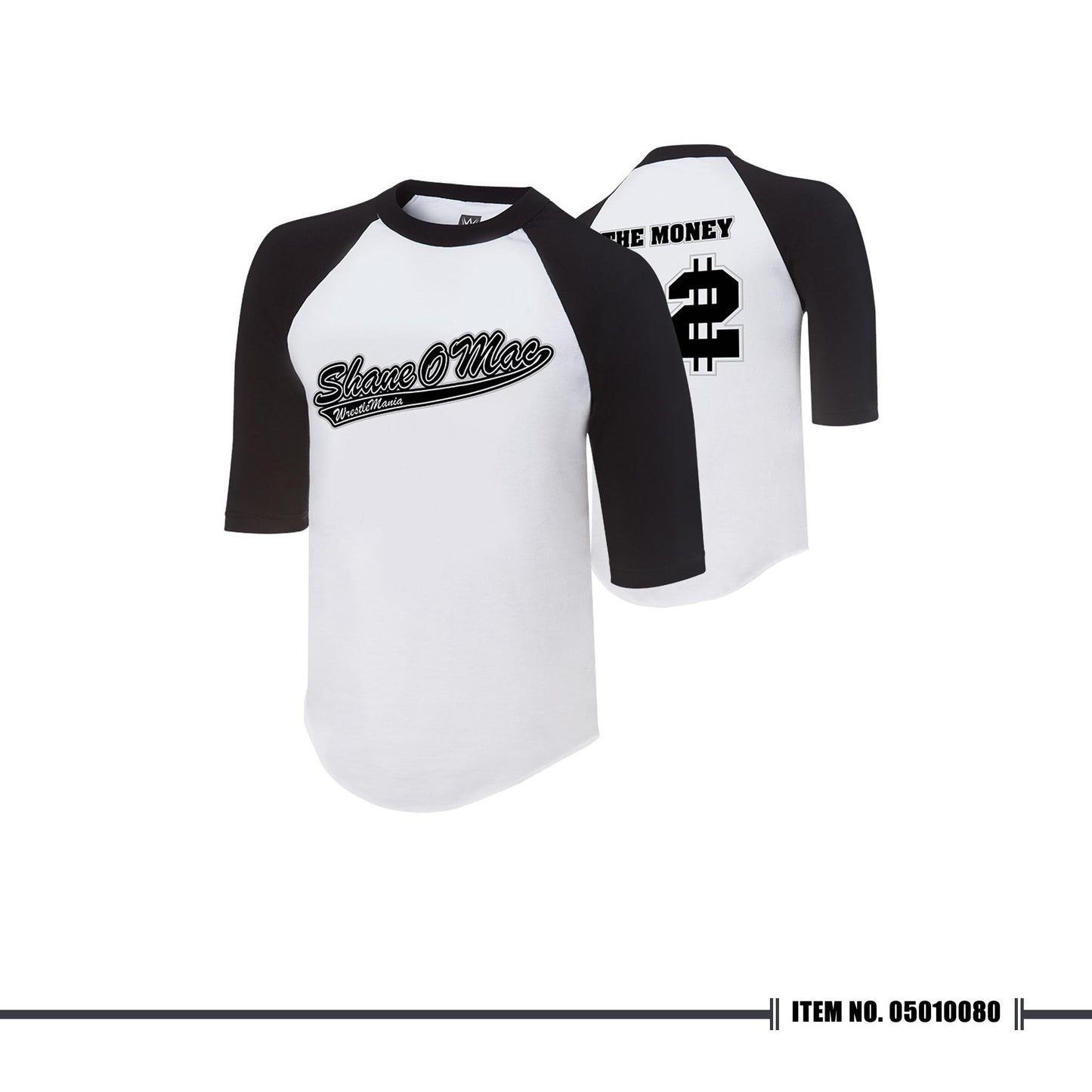 WWE Shane McMahon "The Money" Raglan T-shirt