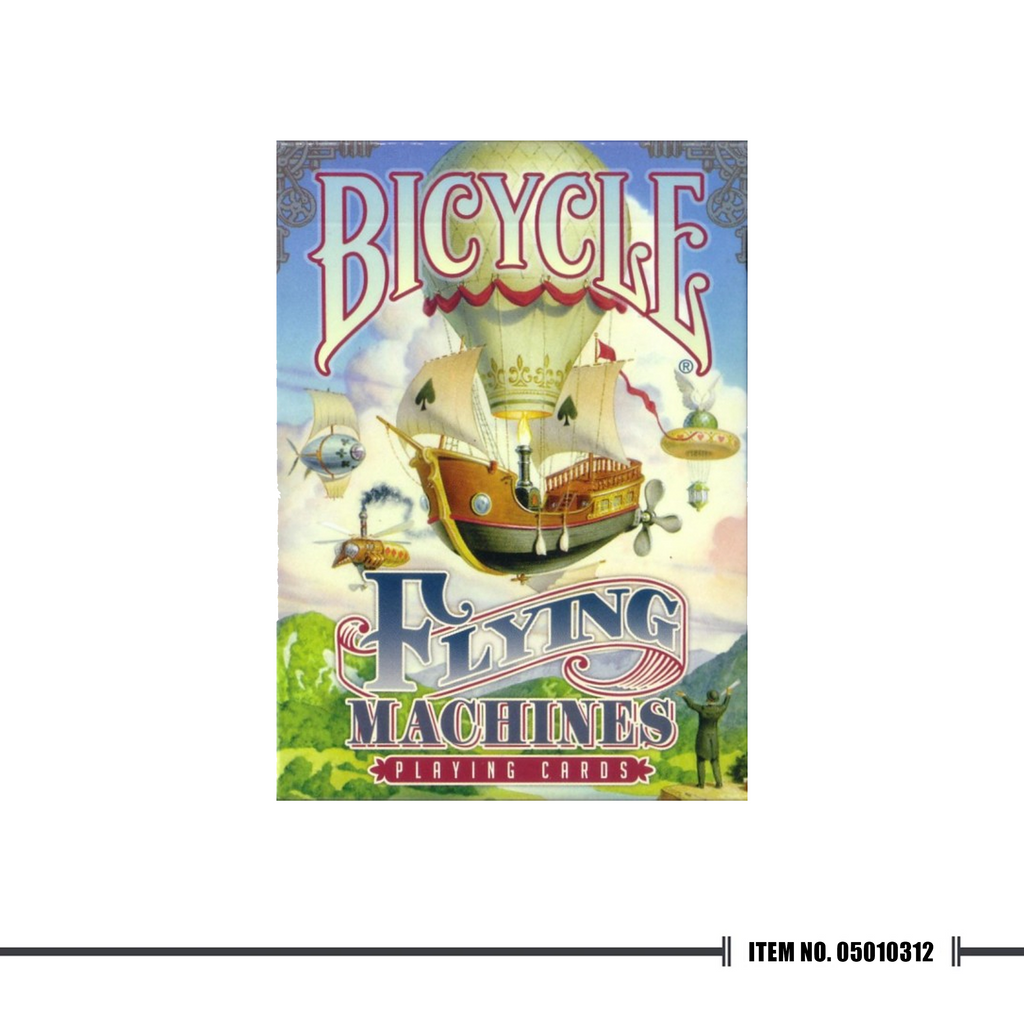 Bicycle Flying Machines Blue Deck