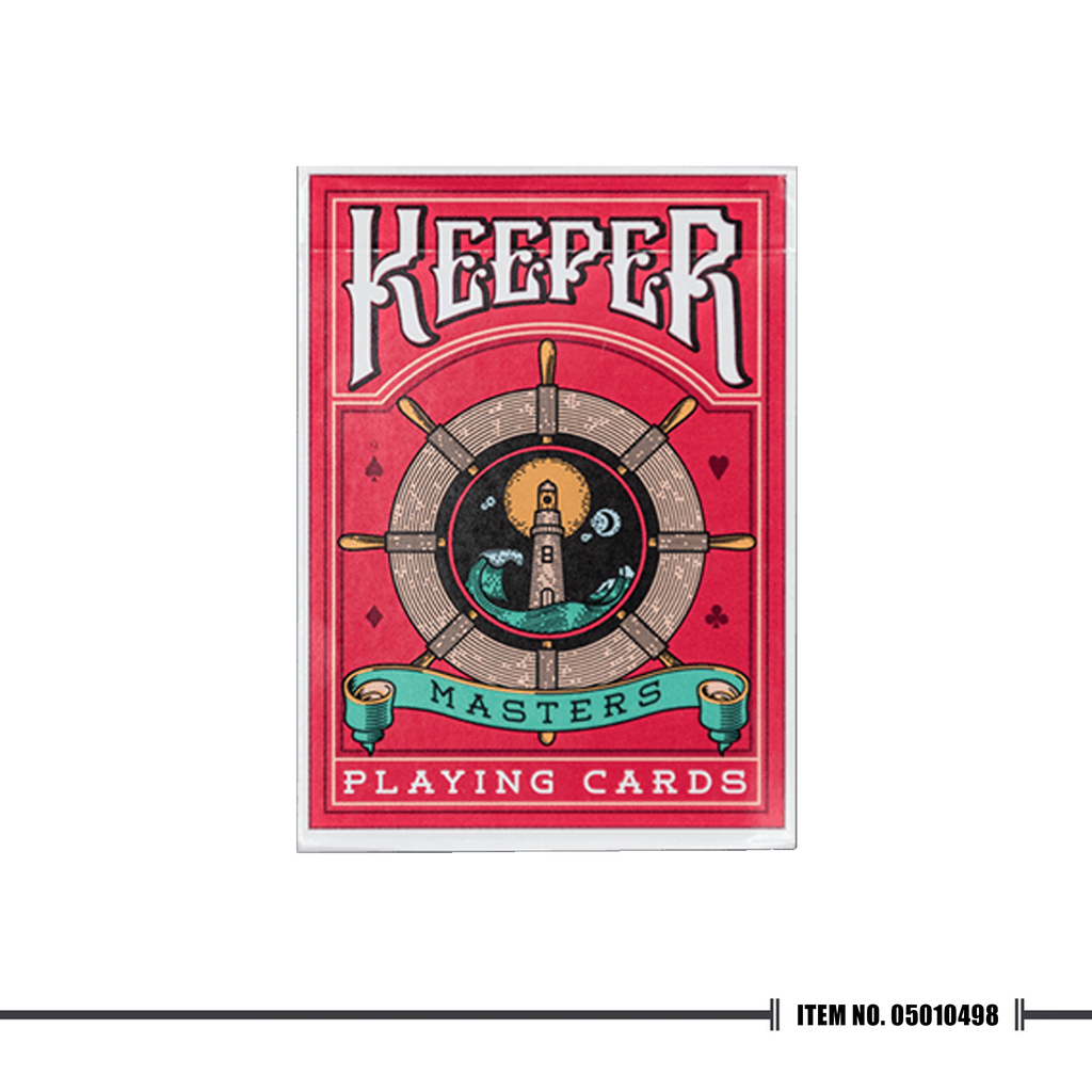 Marked Keeper Red Playing Cards - Cutting Edge Online Store