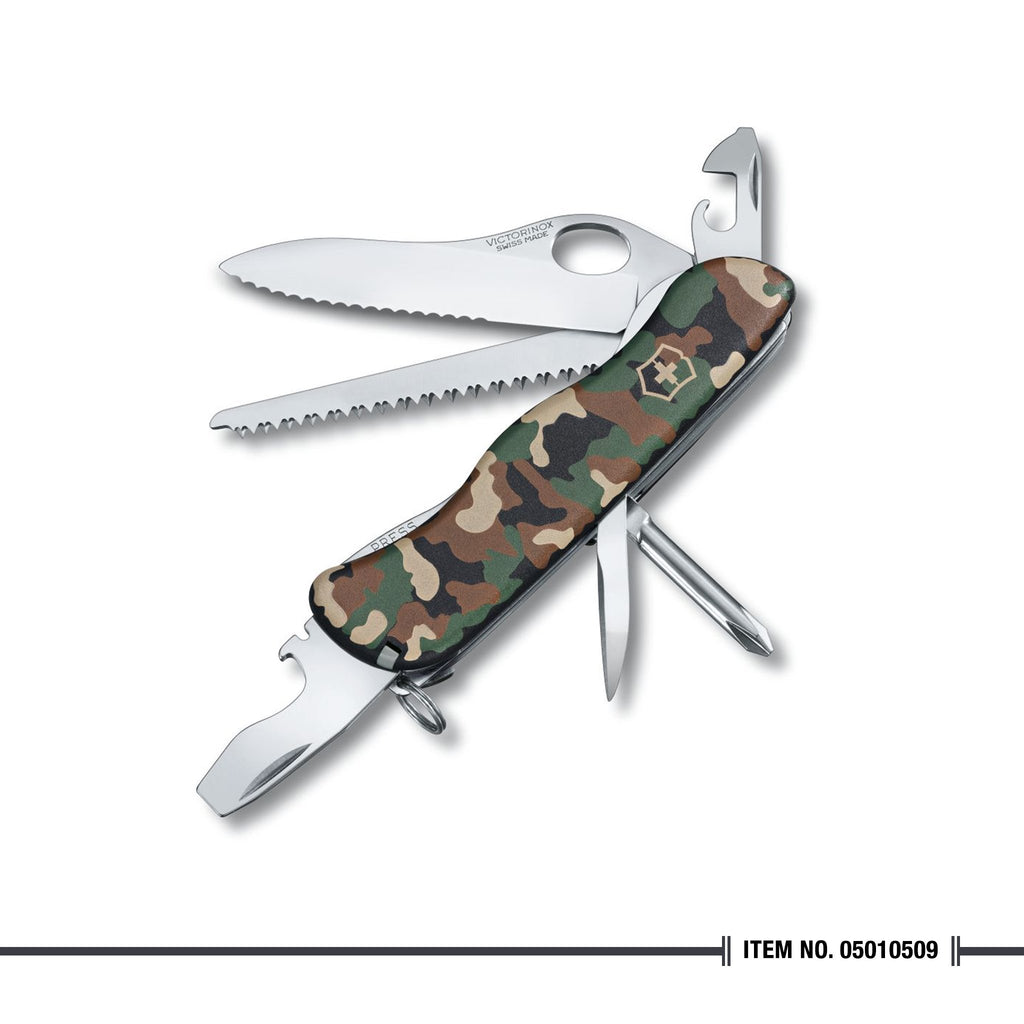 [ 🎄🎅 VICTORINOX 50% OFF 🎁✨] 0.8463.MW94 Trailmaster 111mm Camouflage