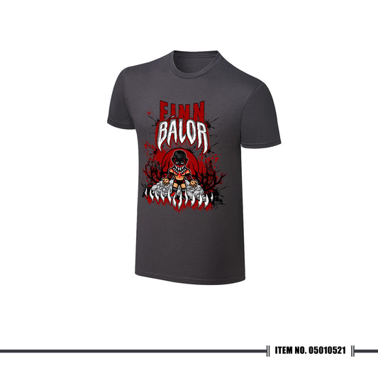 WWE NERDS Finn Balor "Demon King Rises" T-shirt