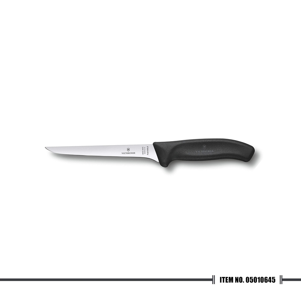 6.8413.15B Swiss Classic Boning Knife Curved Flex 15cm - Cutting Edge Online Store