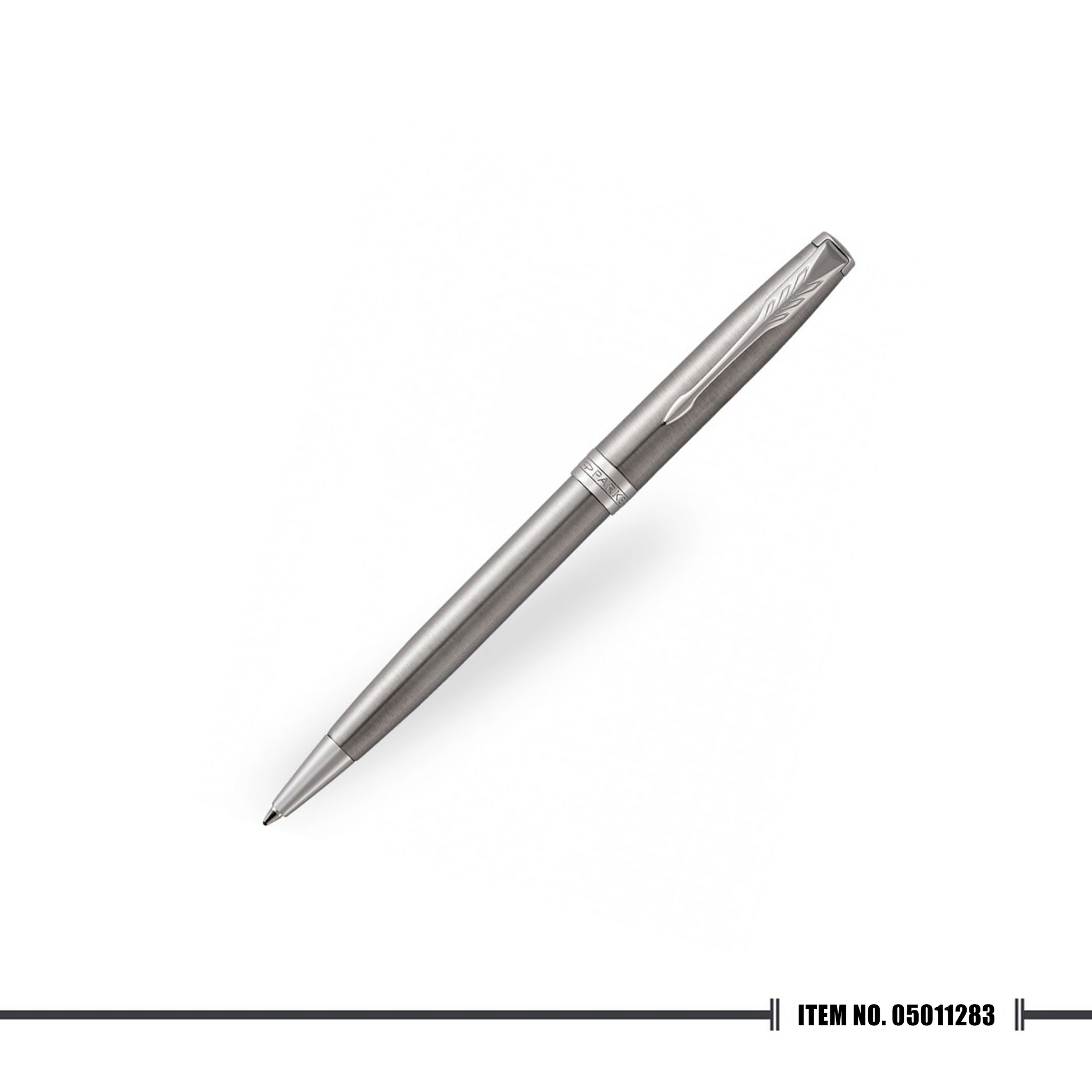 Parker Sonnet 18 Stainless Steel Chrome Trim Ballpoint