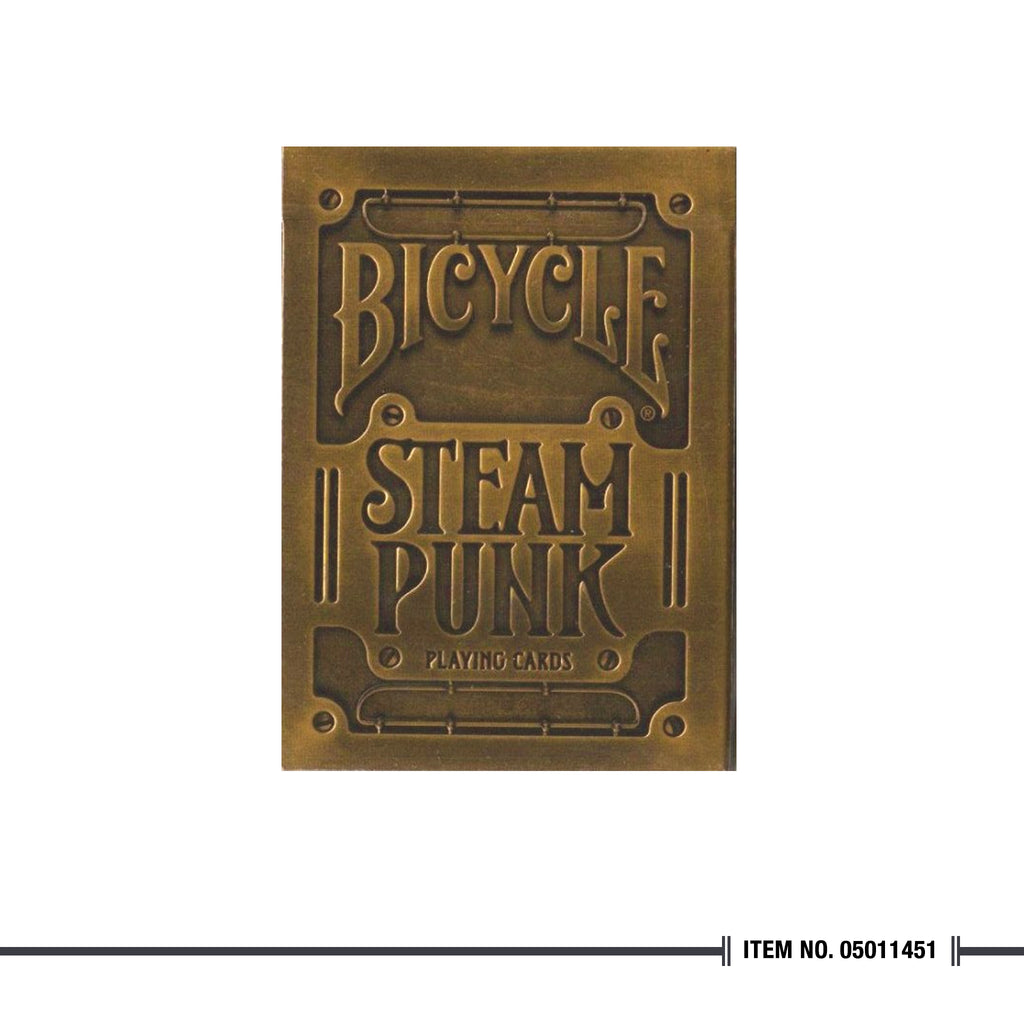 BICYCLE® STEAMPUNK GOLD DECK PLAYING CARDS