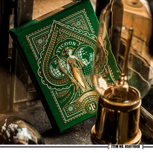 Theory 11 Green Tycoon Playing Cards