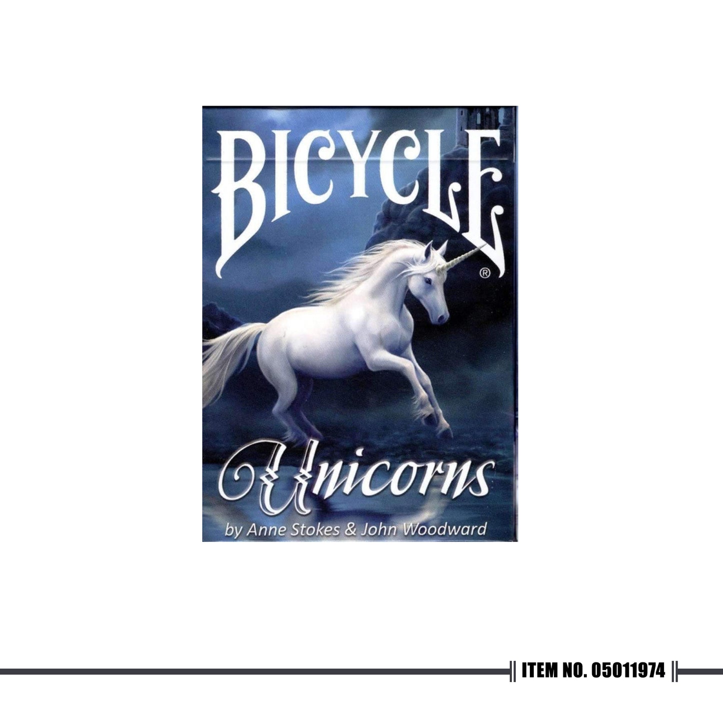 BICYCLE® ANNE STOKES UNICORNS PLAYING CARDS