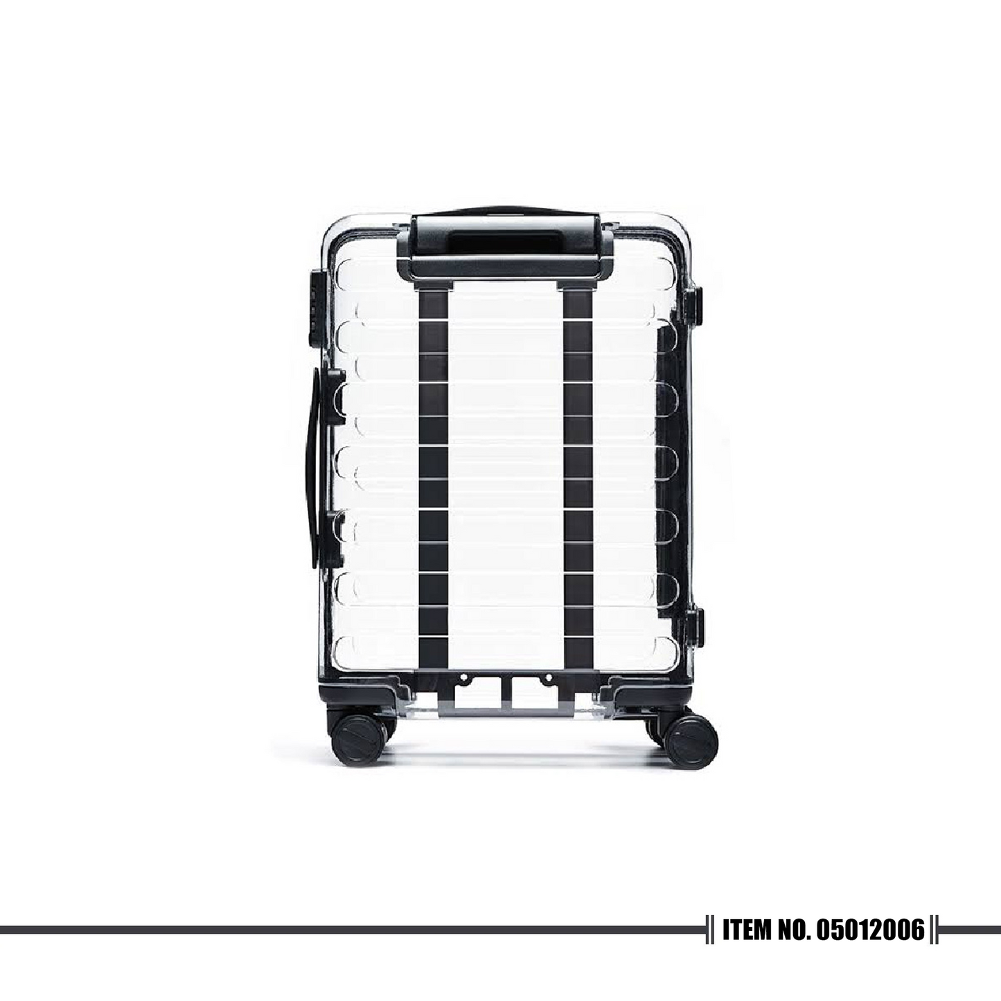 NINETYGO Transparent Luggage 20"