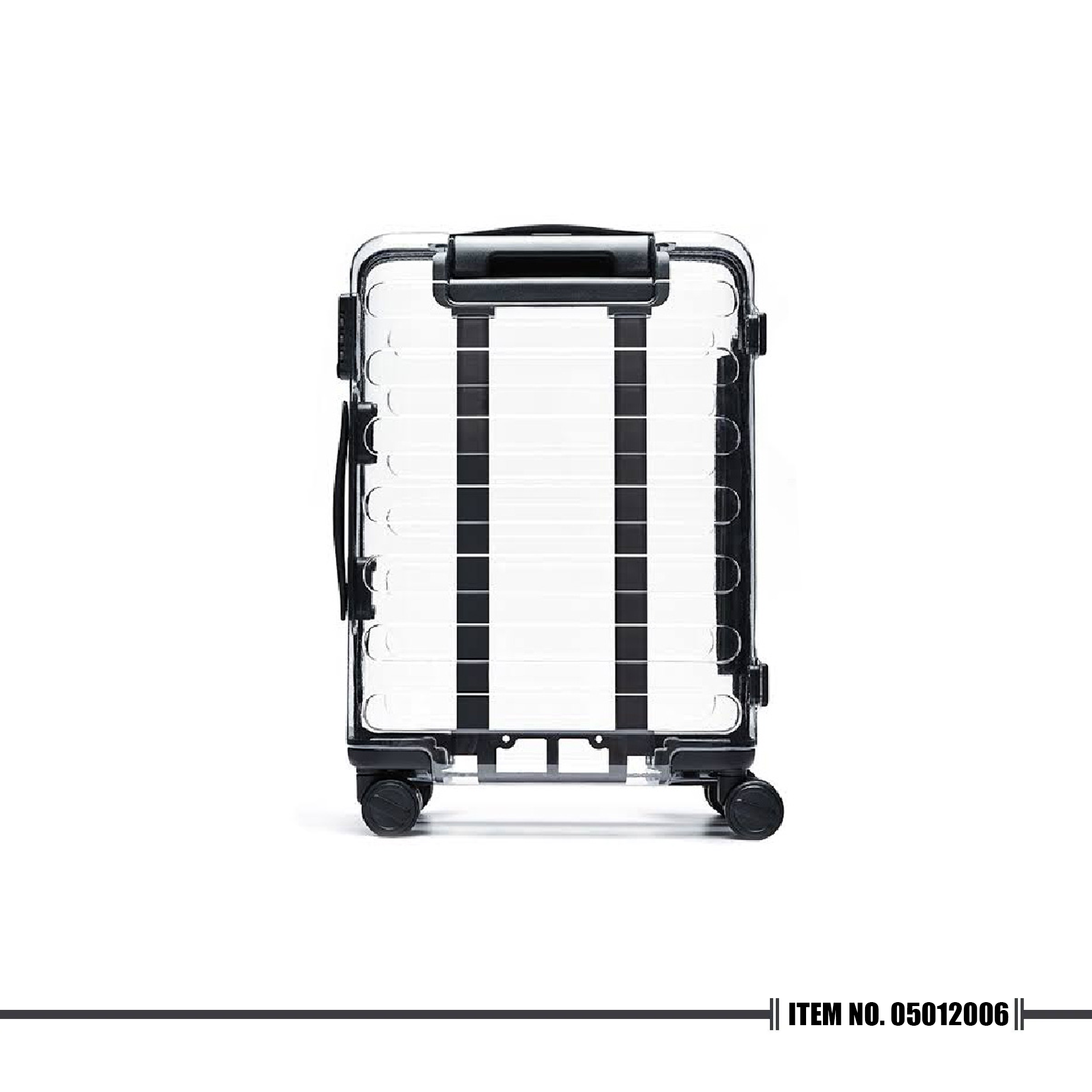 90 Points Transparent Luggage 20"